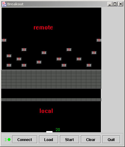 labelled sample networked game board