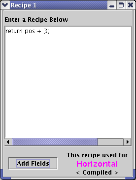 Recipe standalone view